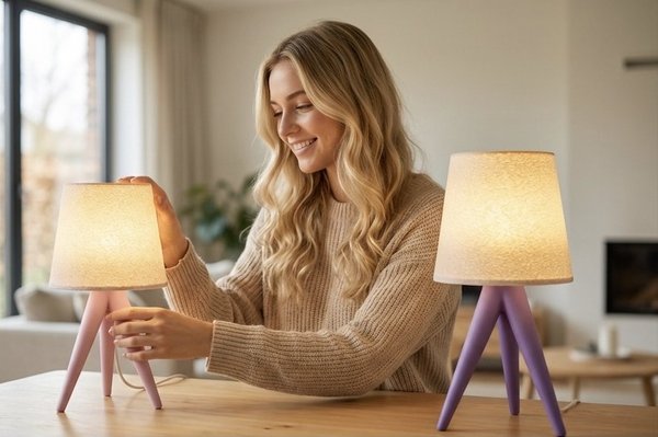 AI-generated lifestyle photo with model