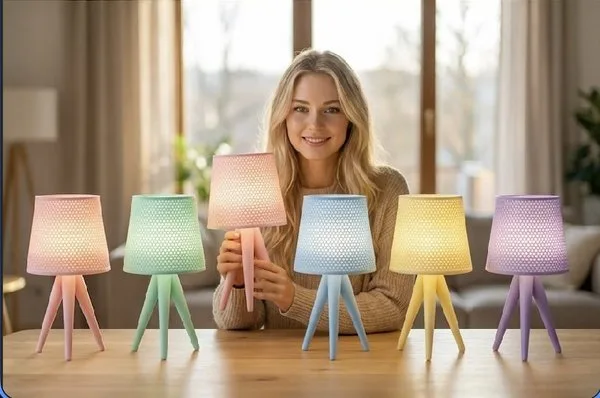 AI-generated filament color variants for a 3D print
